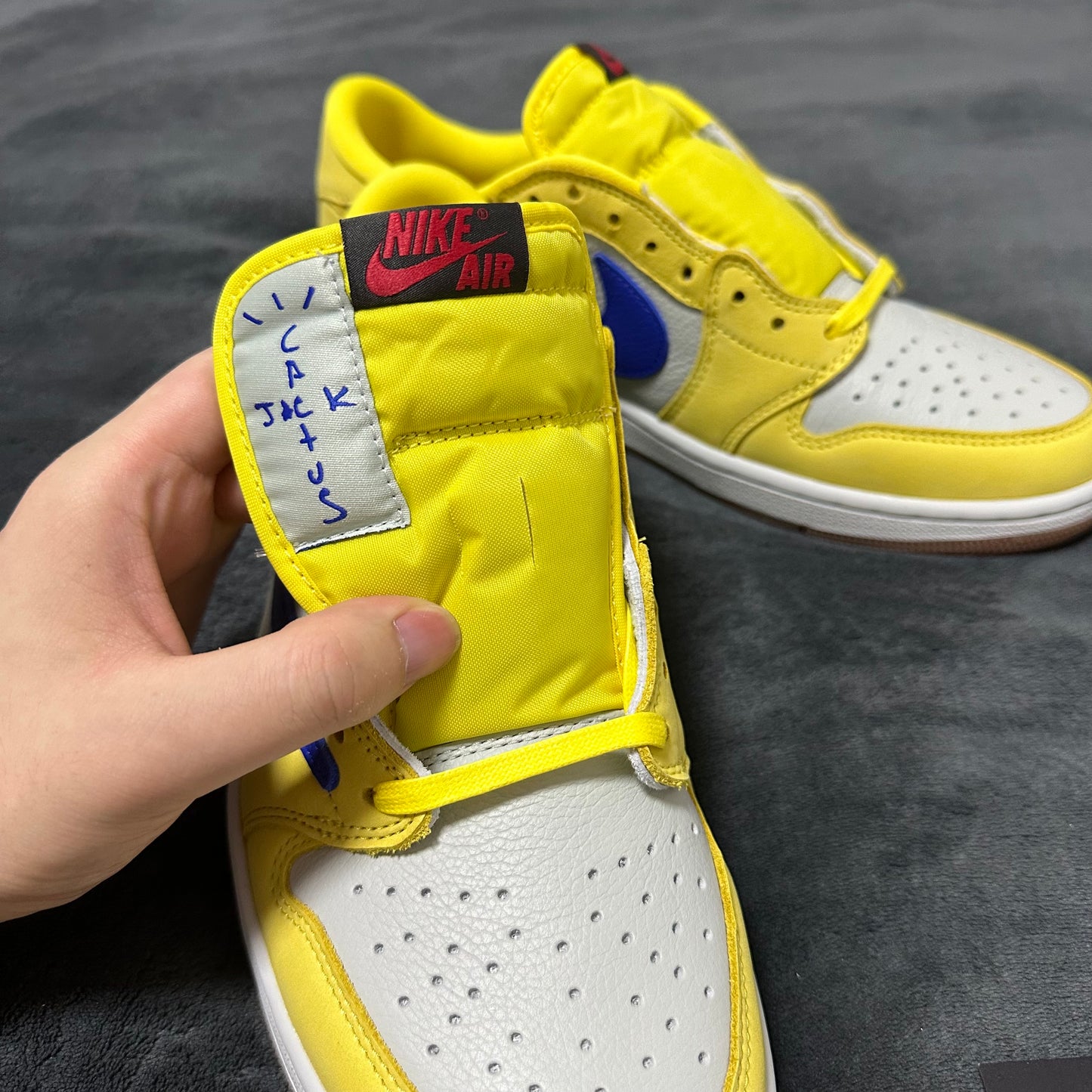 J0rdan 1 Retro Low OG SP Travis Scott Canary 1:1