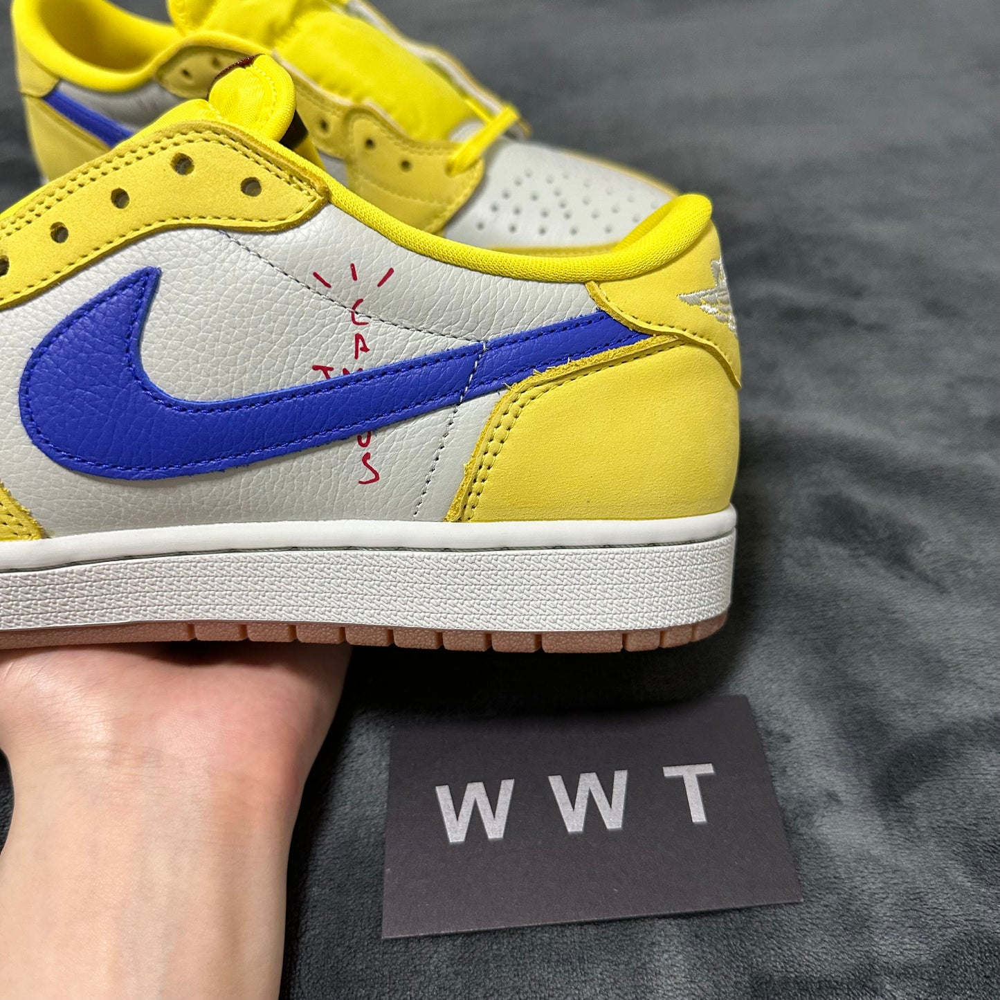 J0rdan 1 Retro Low OG SP Travis Scott Canary 1:1