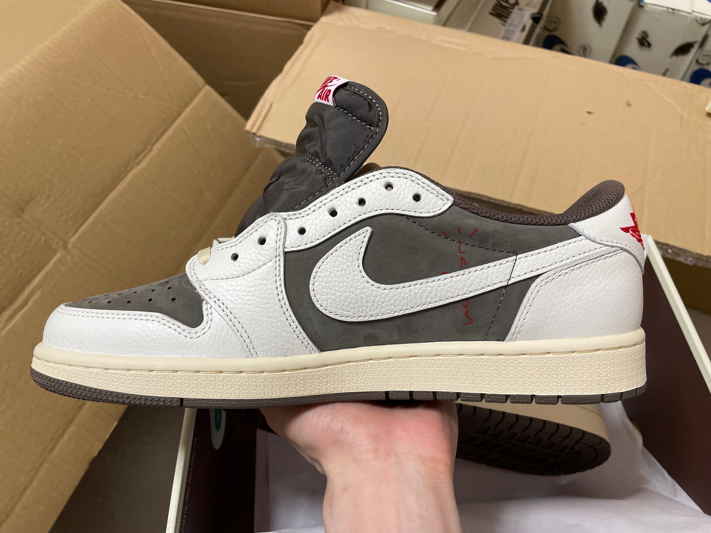 J0rdan 1 Retro Low OG SP Travis Scott Reverse Mocha 1:1