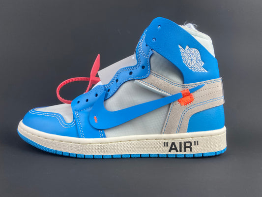 J0rdan 1 Retro High Off-White University Blue 1:1