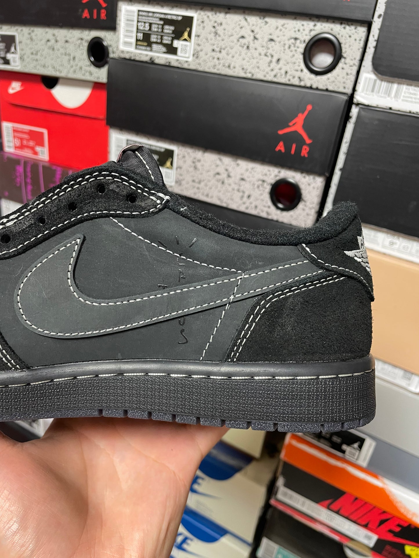 J0rdan 1 Retro Low OG SP Travis Scott Black Phantom 1:1