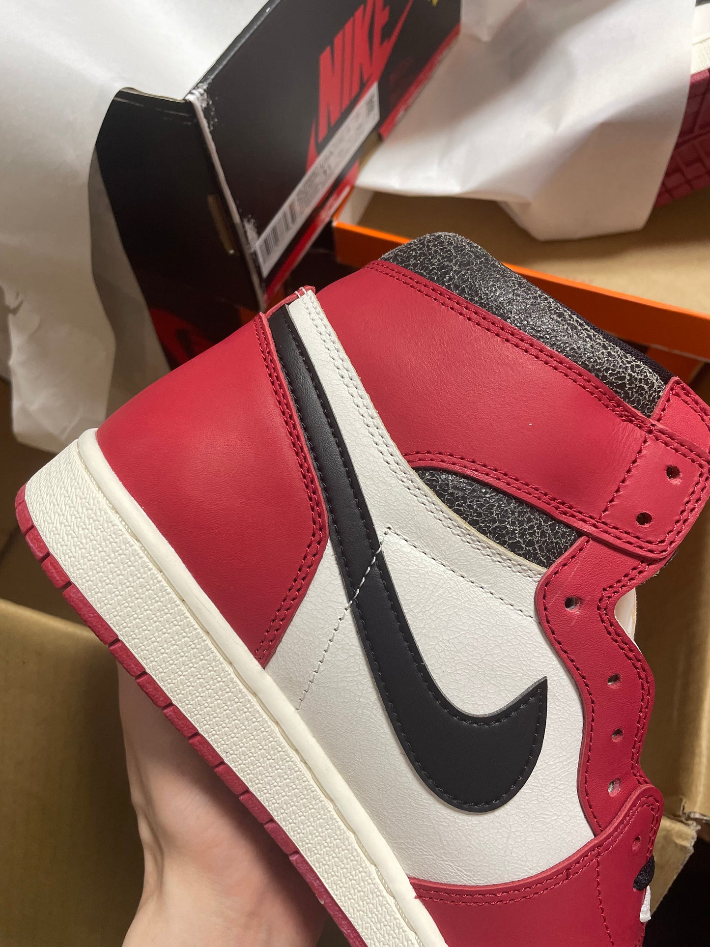 J0rdan 1 Retro High OG Chicago Lost and Found 1:1