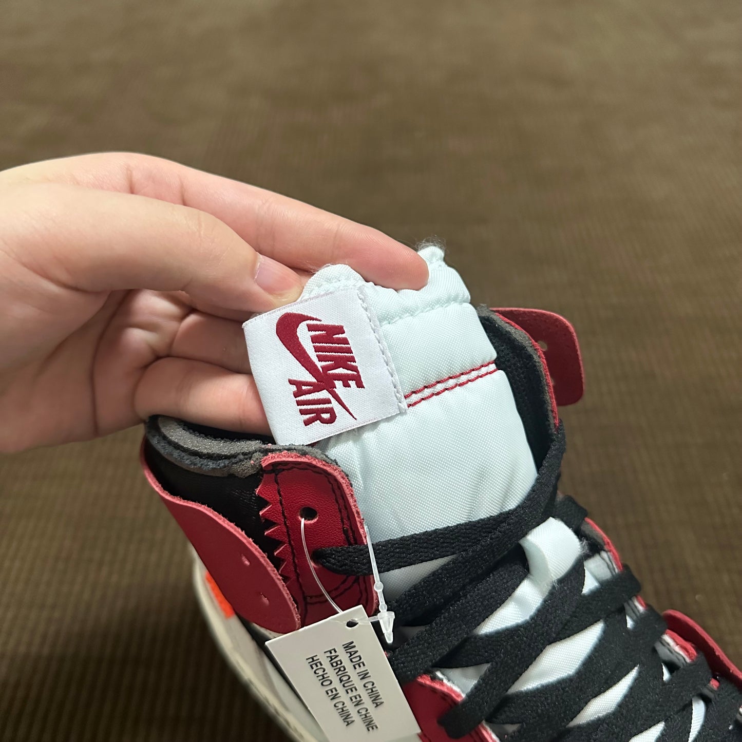 J0rdan 1 Retro High Off-White Chicago 1:1