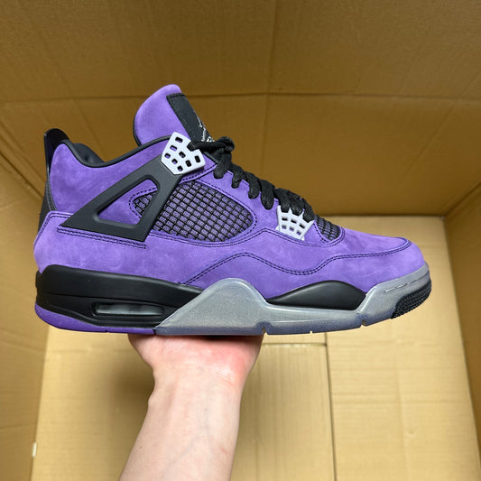 J0rdan 4 Retro Travis Scott Purple (Friends and Family) 1:1