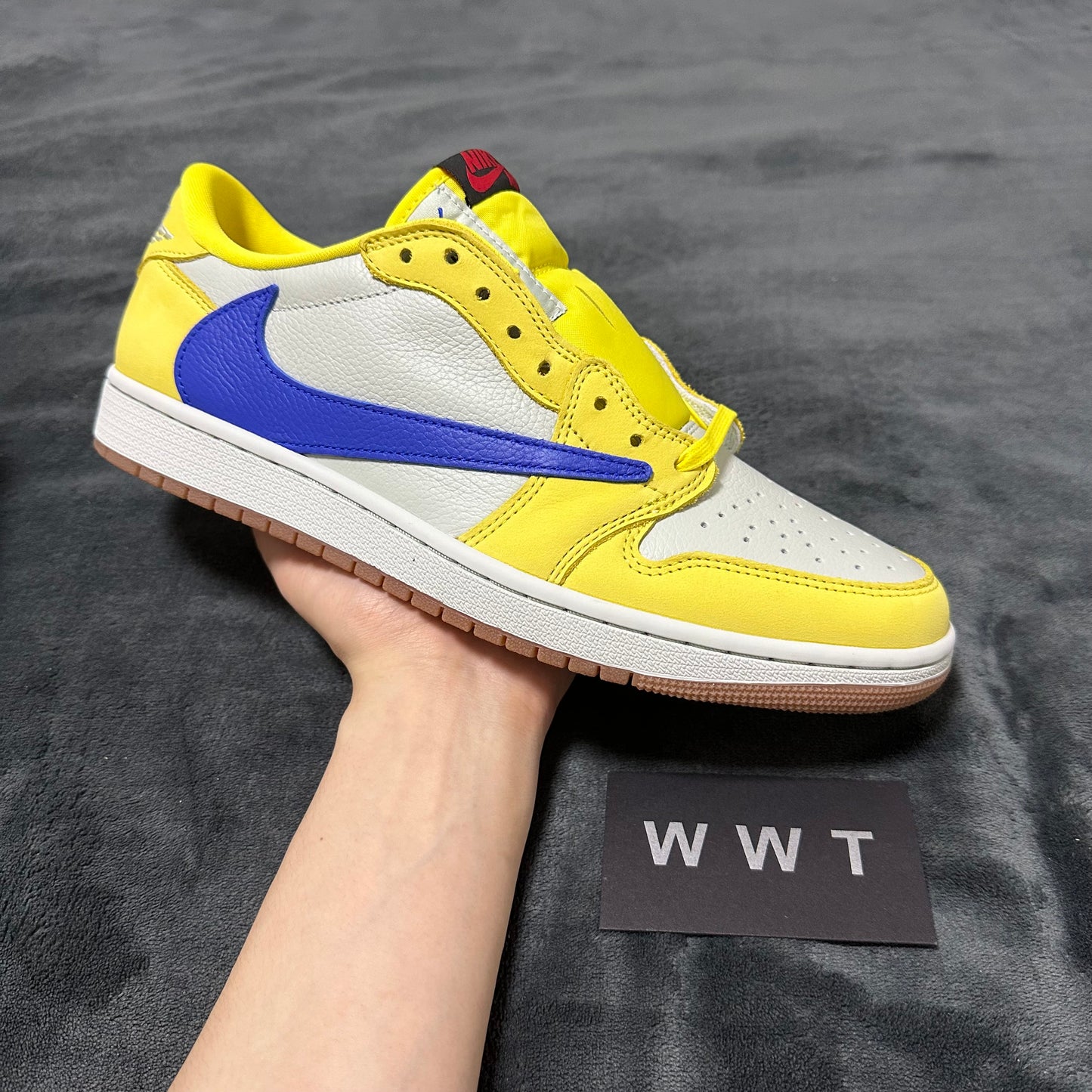 J0rdan 1 Retro Low OG SP Travis Scott Canary 1:1