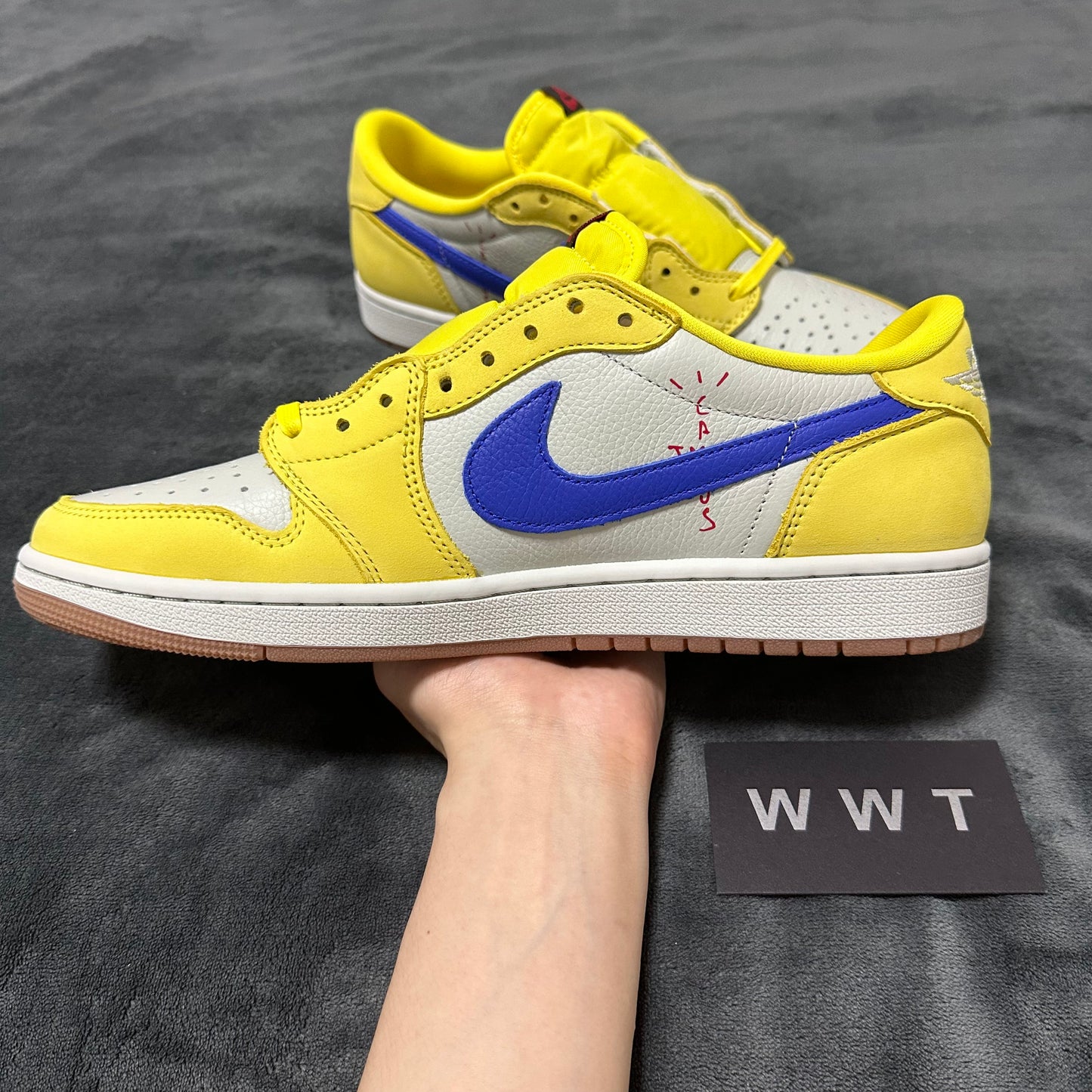 J0rdan 1 Retro Low OG SP Travis Scott Canary 1:1