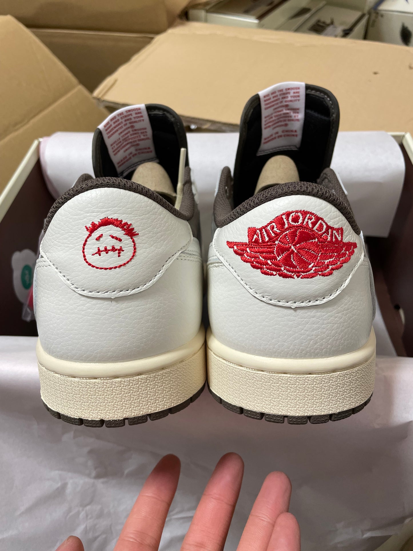 J0rdan 1 Retro Low OG SP Travis Scott Reverse Mocha 1:1